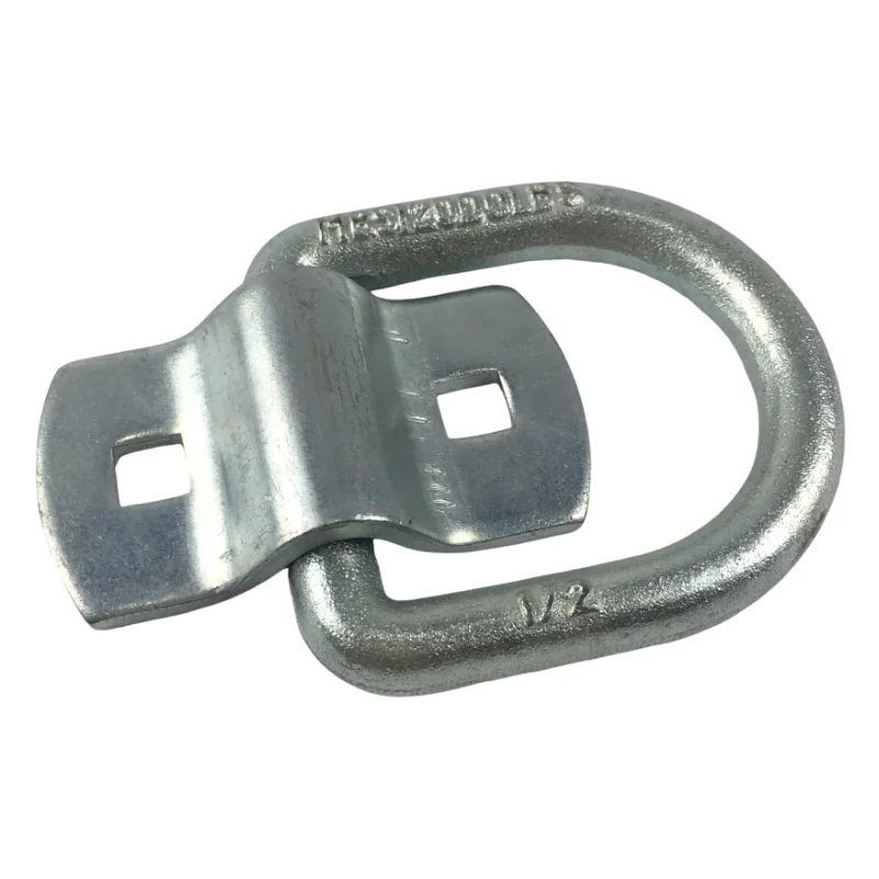 Forged D Ring Weld 41 Ton Clip Container Lashing D Ring With Clamp Forged D Ring
