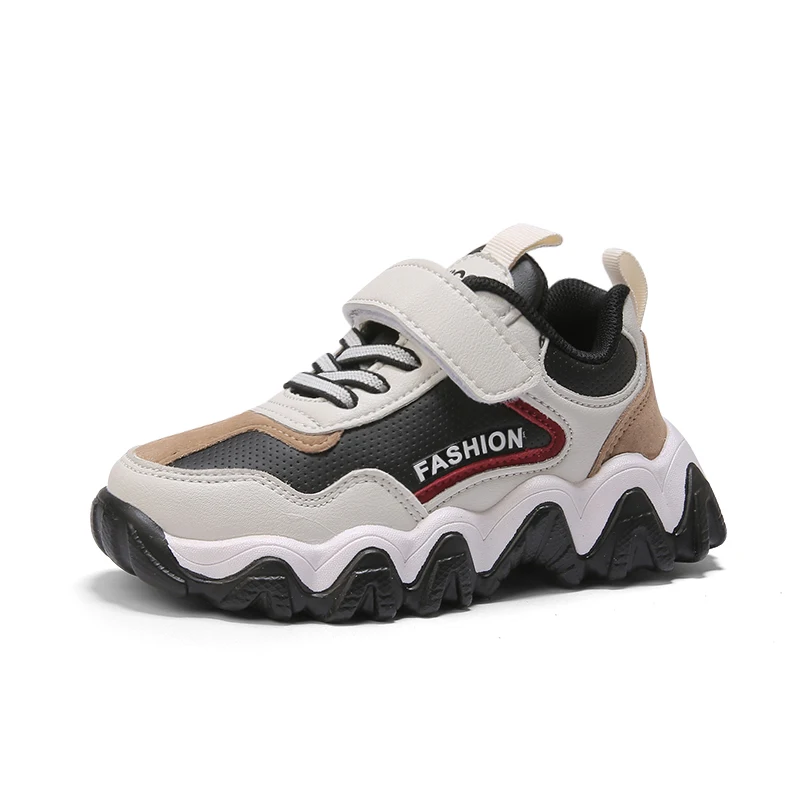 
2020 new arrive microfiber leather children sneakers 