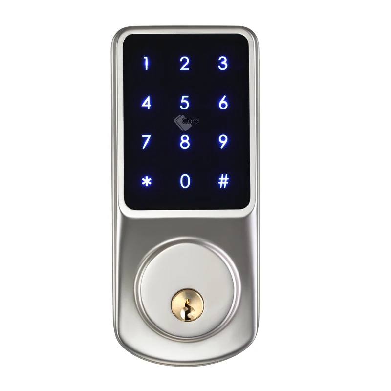 TTlock дополнительный последняя цилиндр без ключа Электрический tuya smart ригель замка двери