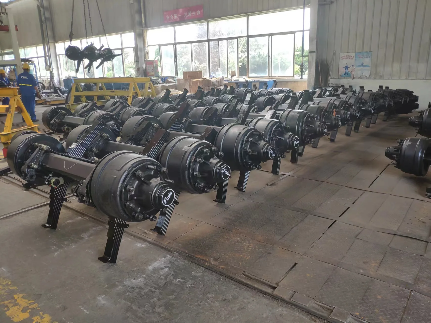 Original Fuwa brand  13ton  American type axle AMPRO axle