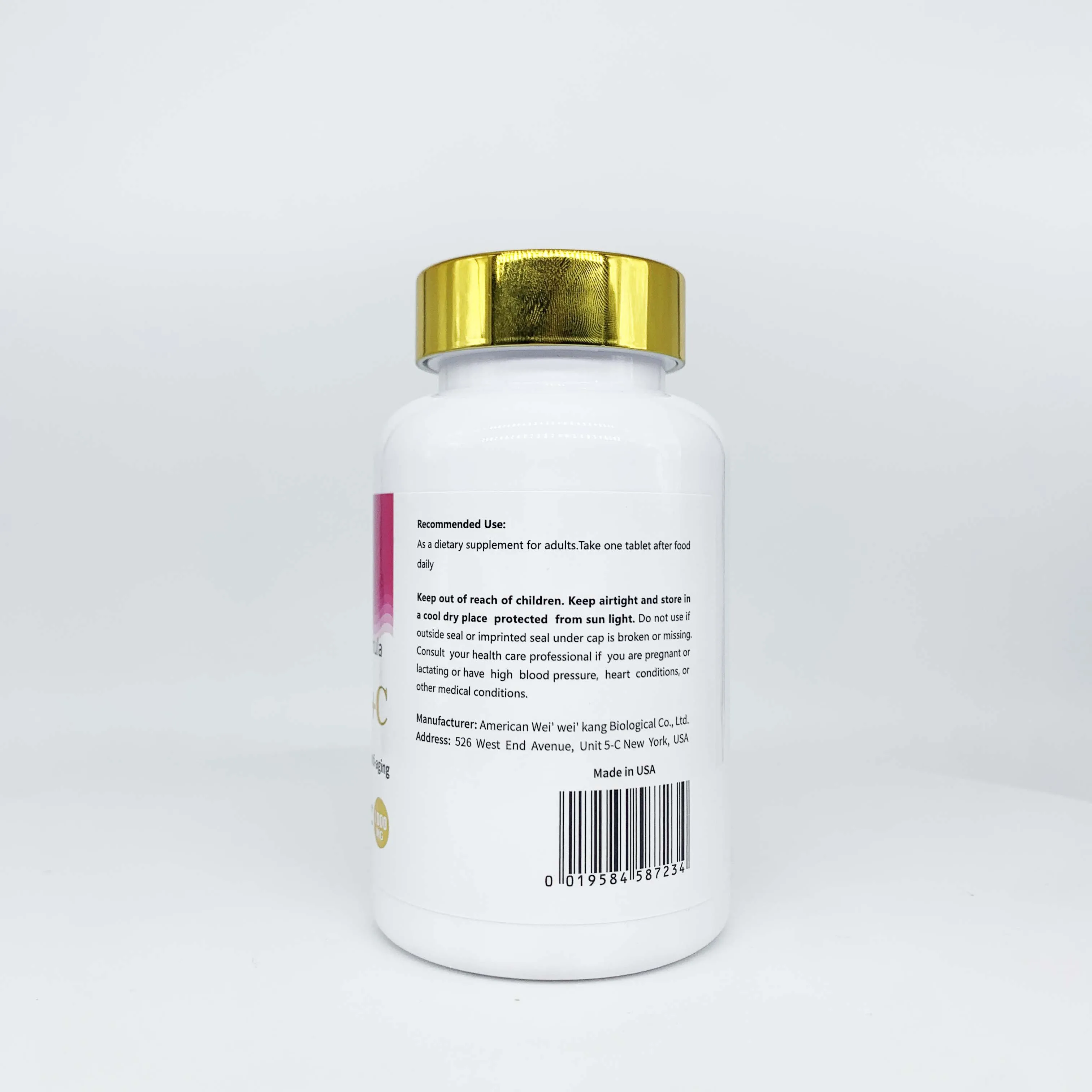 OEM Skin Whitening Brightening Compound Formula Collagen Vitamin C Tablets Candy Capsules