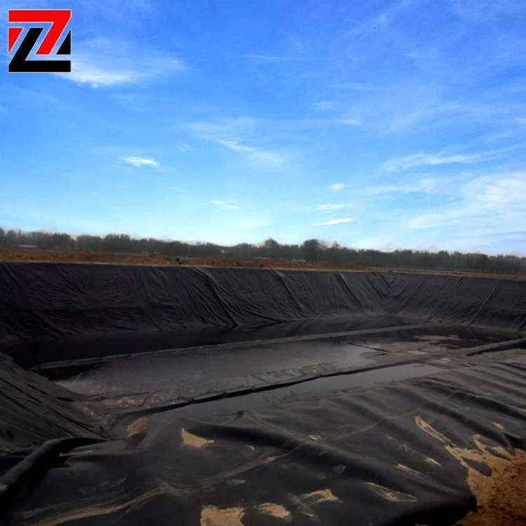 ZCWY pond liner 1mm hdpe geomembrane PVC geomembrane  sheets