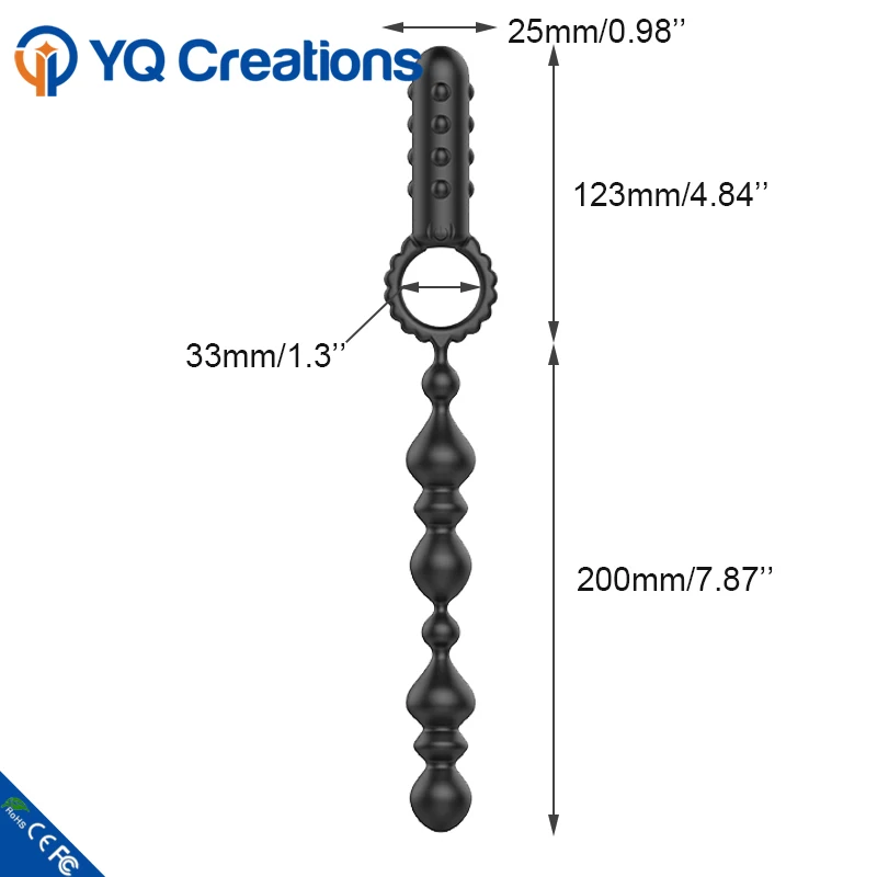 Factory Cheap Soft Anal Vibrating Prostate Massager for Men