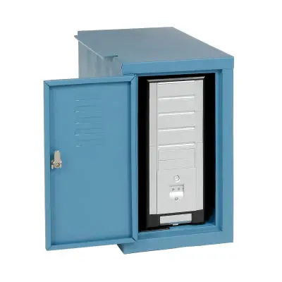 fireproof mini chassis pc cabinet computer case with power supply