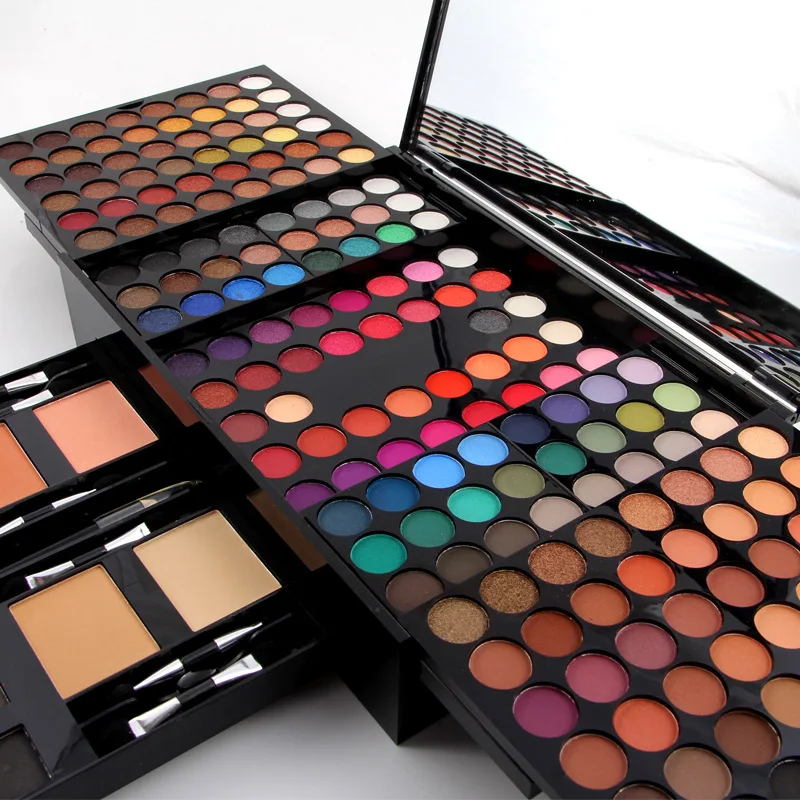 Cosmetics 180colors Contain Eye Shadow Private Label Piano Box Frames Shadow Box Palette Eye Shadow