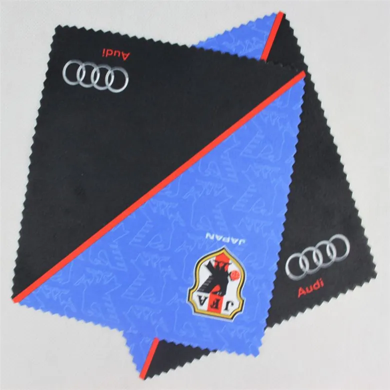 Microfiber Eyeglasses Cloths Logo Printed Micro Fiber Lens Screen Glass Cleaning Cloth