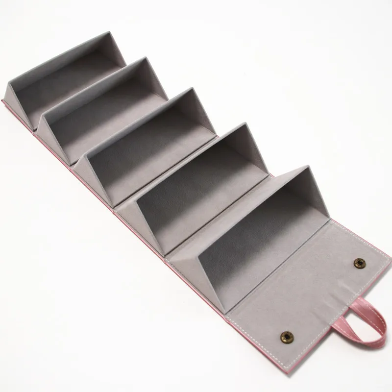 Folding Custom Glasses Box With The Rope And Multi Interlayer Sun Glass Box Glasses Case Custom Logo