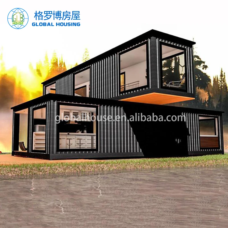 Модульный сборный дом 2 спальни контейнерный