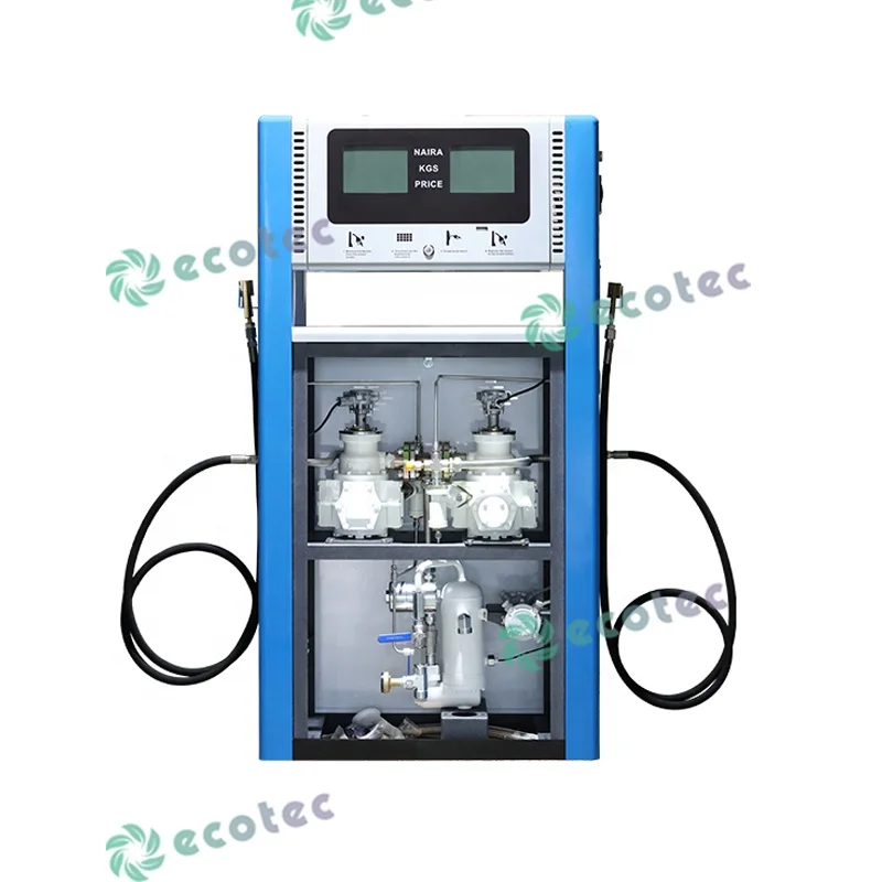 Ecotec Petrol Station Equipment Mobile Lpg Fill Gas Station Fuel Lpg Dispenser