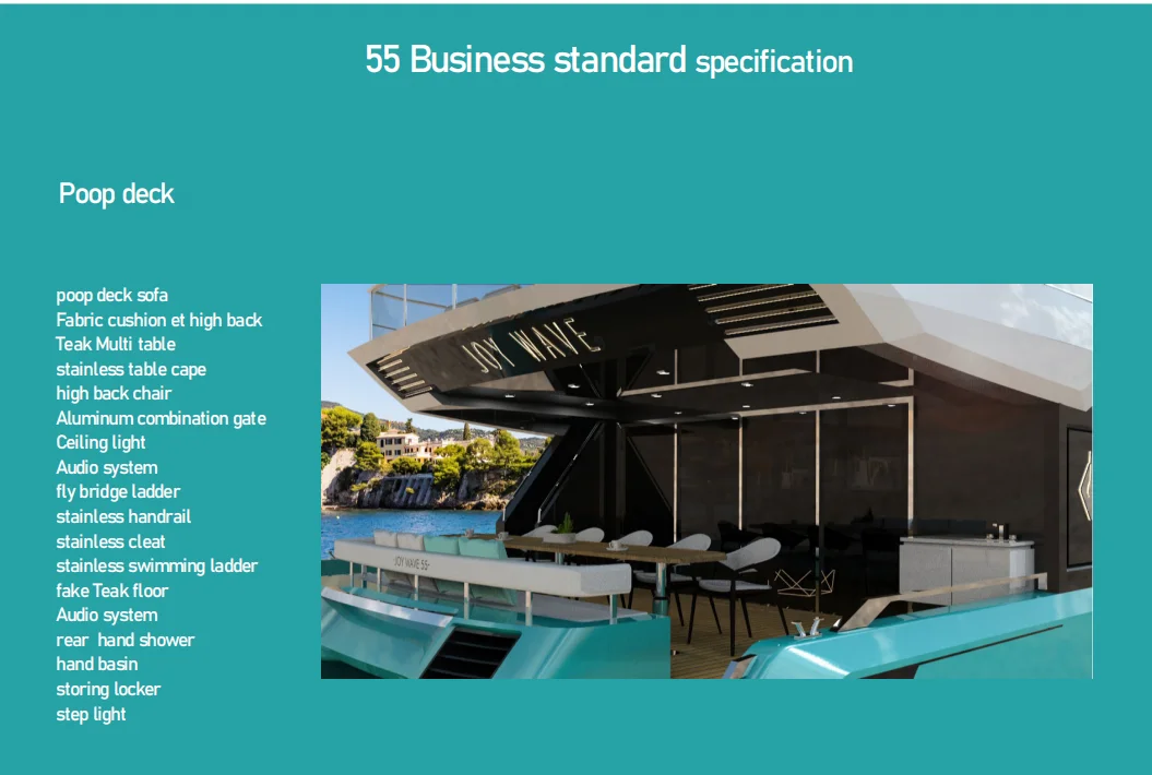 55ft catamaran  luxury yacht China  fiberglass yacht  catamaran