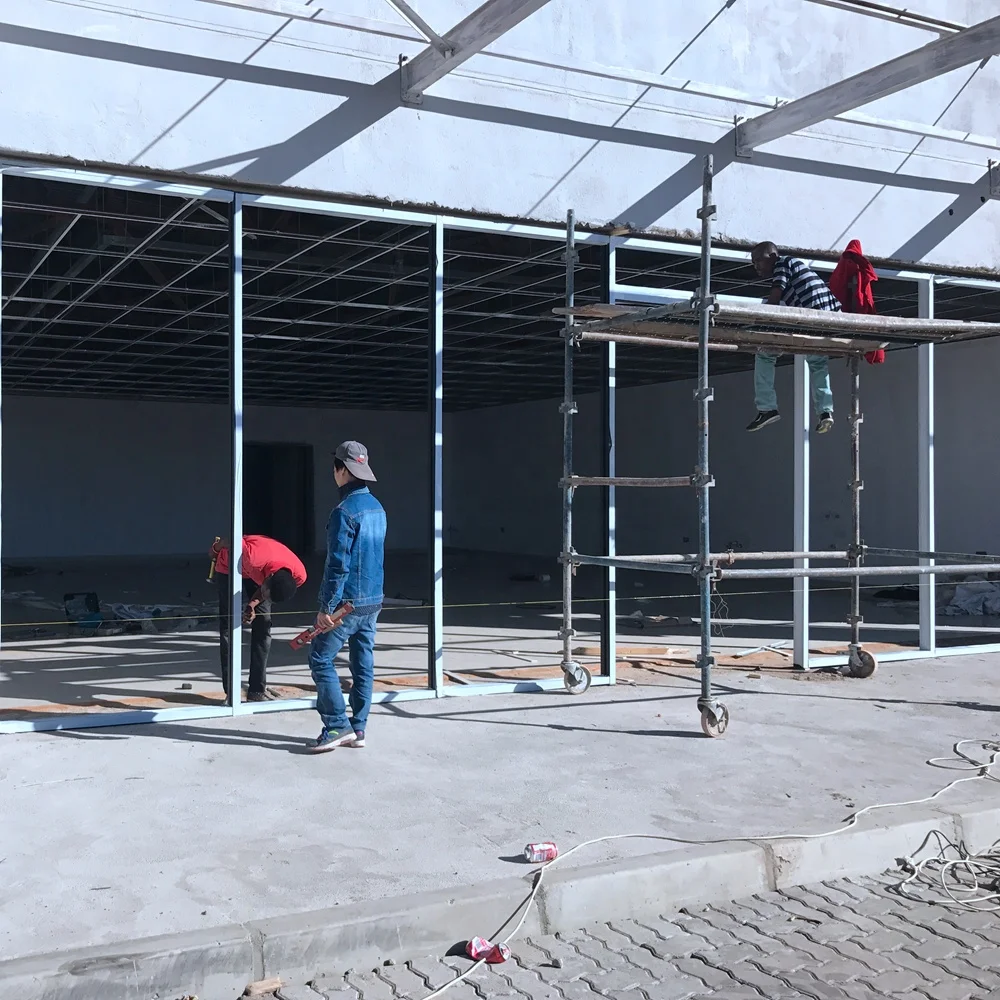 hot sale australia system commerical aluminium storefront glass wall