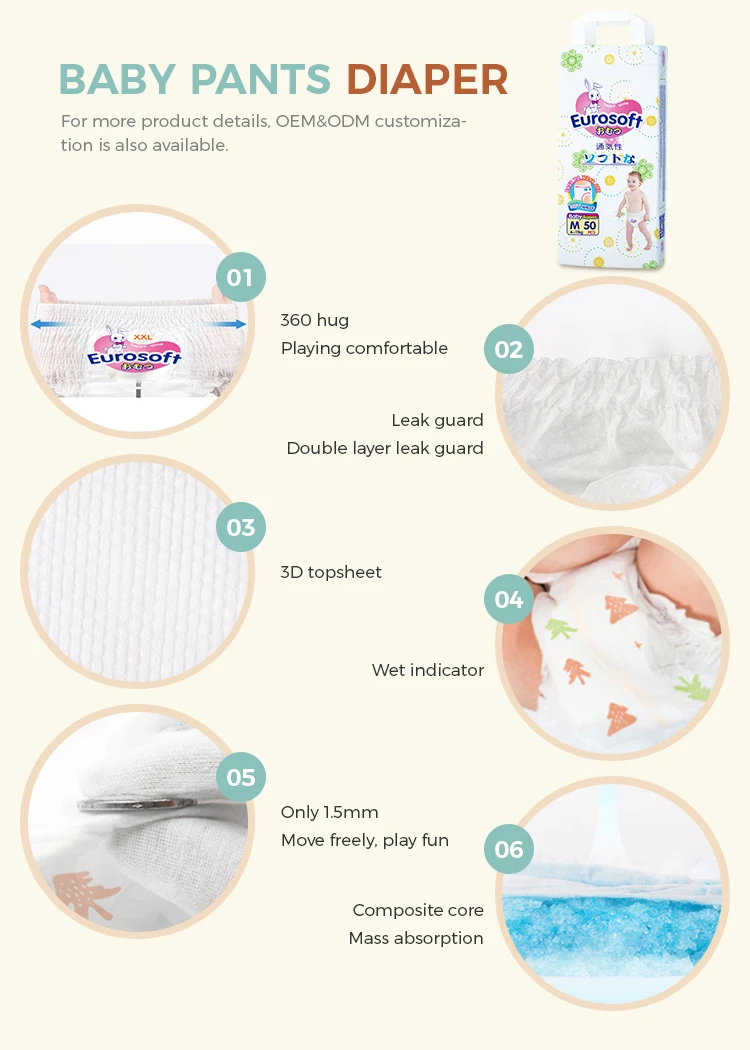 2. BABY PANTS DIAPER