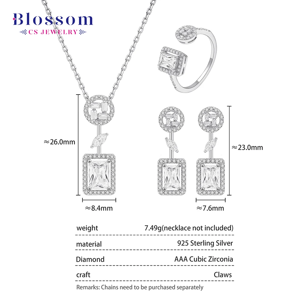 Guangzhou Supplier Costume Jewelry Sets Wholesale Natural Stone Silver 925 Set Making Jewelry Set Women