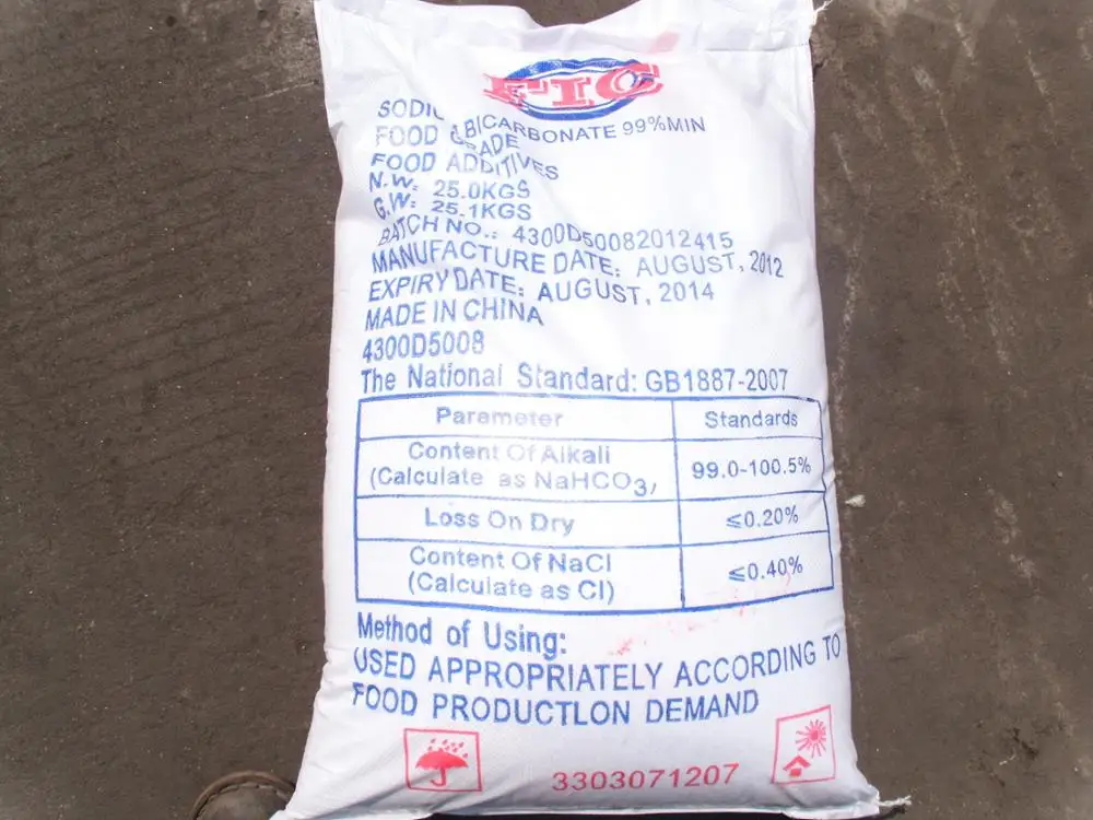
25kg bag sodium bicarbonate 