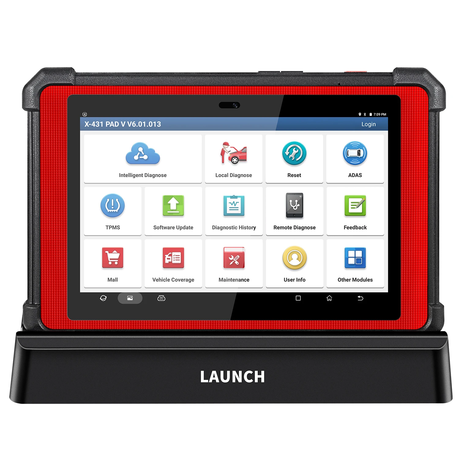 Launch X431 PAD V Pad 5 авто полная система диагностический инструмент 30 + сброс сервис ЭБУ кодирование ключа Программирование