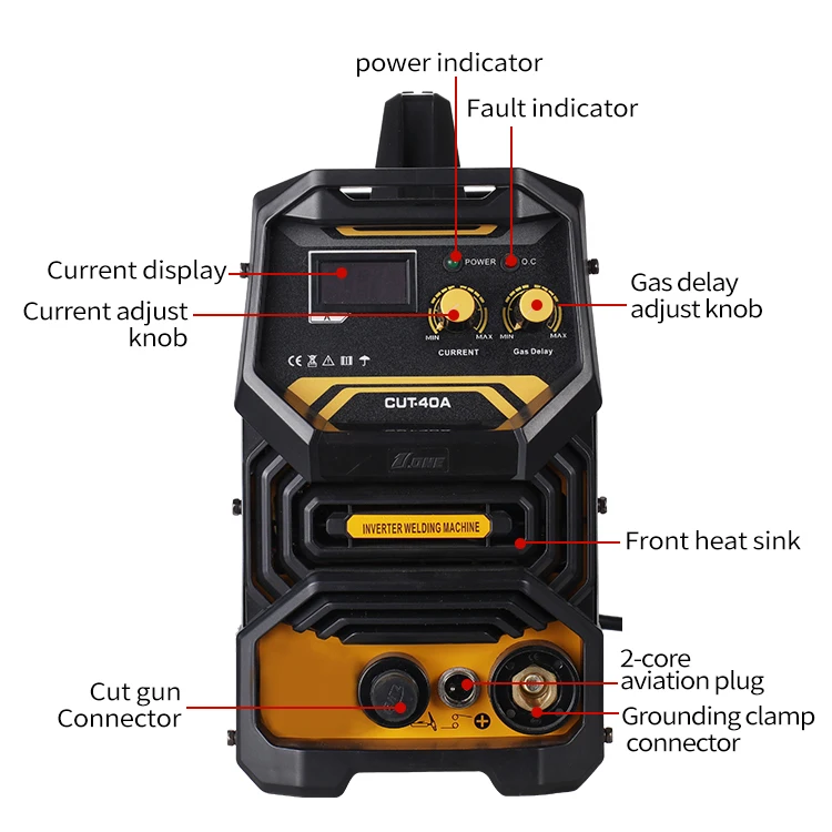 JONE cut 40 inverter plasma cutting machine