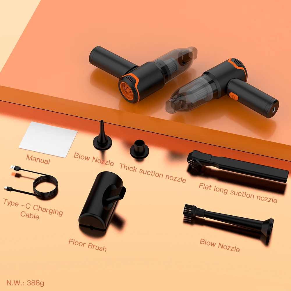 Car Vacuum Cleaner mini portable Home Use High Power Auto vacuum cleaner cordless Handheld Vacuum Cleaner for car