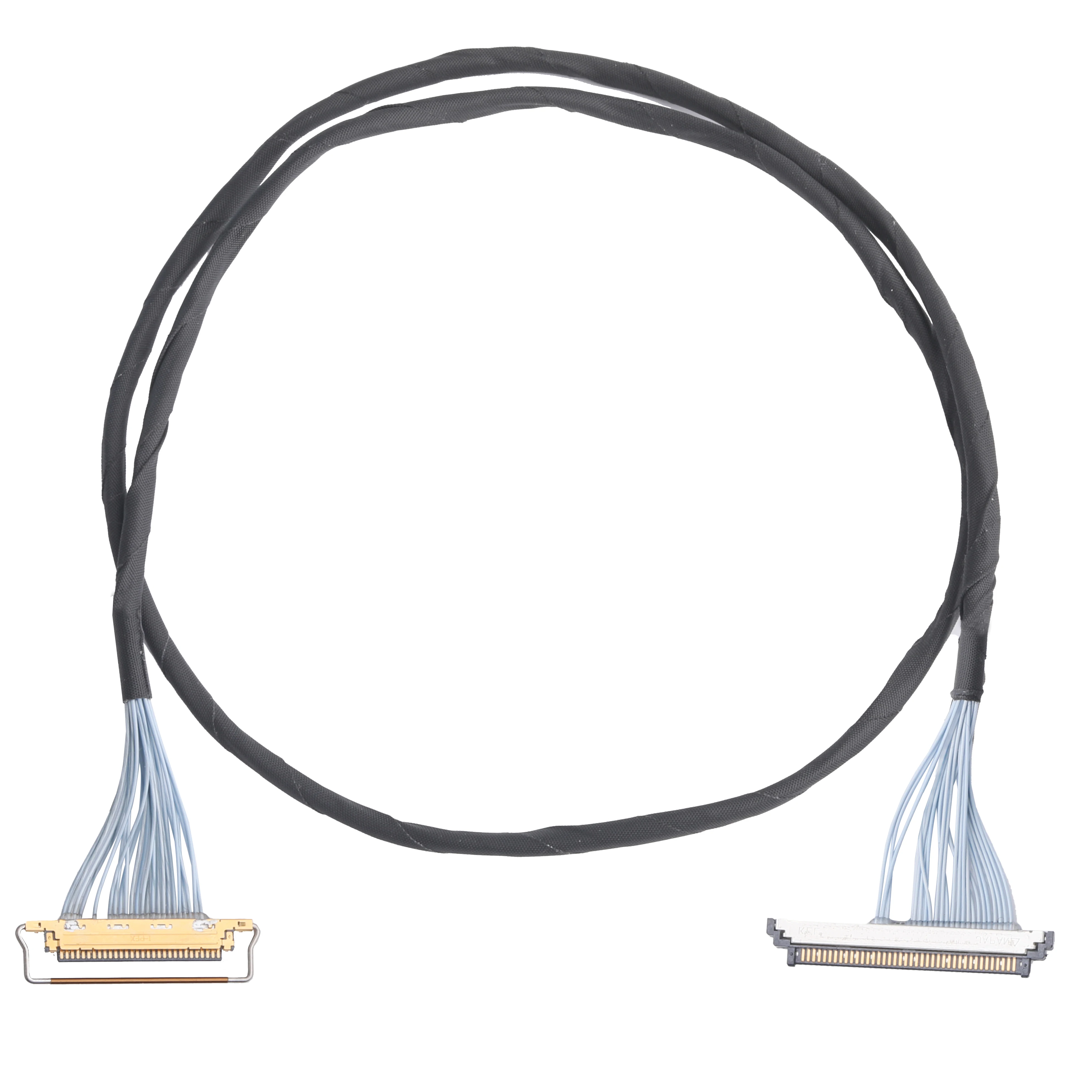 SSL20-40SB TO SSL20-40SB 0.5mm pitch IDC connector, extra-fine coaxial cable connection micro coax cables
