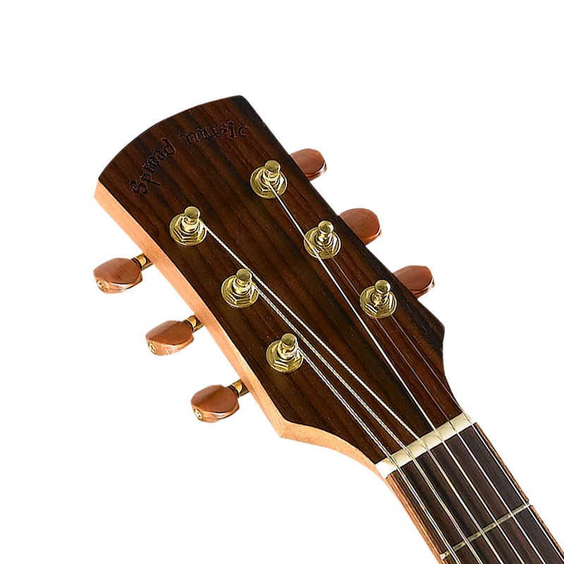 High grade acoustic guitar music instrument HW-12RC/NM