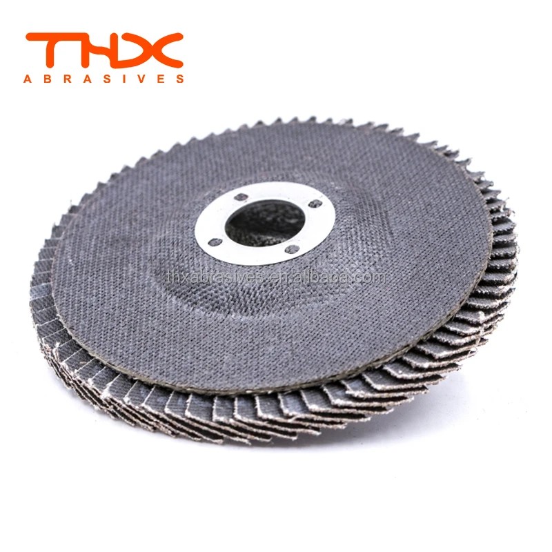 115 mm flap wheel grit 4.5 inch ceramic Zirconia Alumina flap wheel for INOX metal grinding wheel based on glass fiber