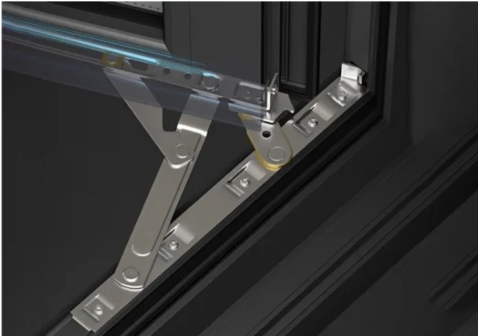 Windows Double Glazing Upvc Casement Windows Can Be Customized French Apartment PVC Plastic White Rolling Anti-theft Fiberglass