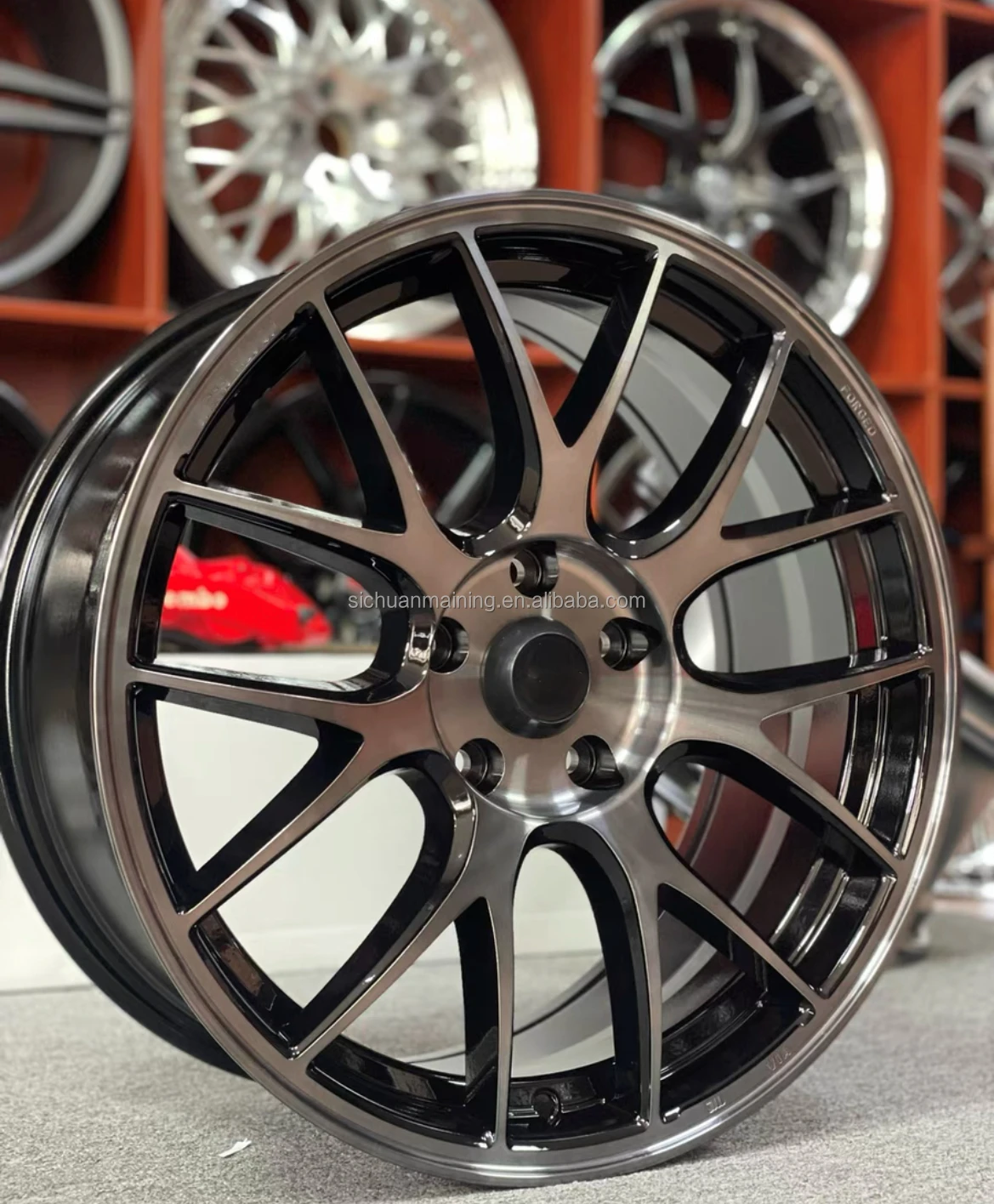 Passenger Car Wheels 18x8J ET35 5x112 5x114.3 Wheels Fits For Toyota Honda Civic Toyota Camry Volkswagen Wheels