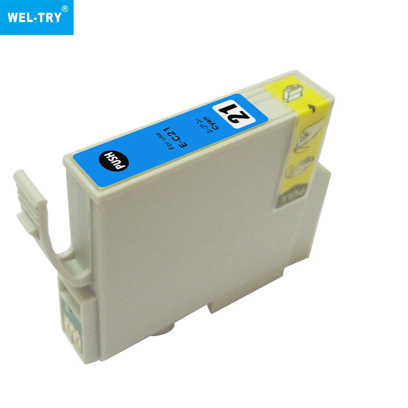 WEL-TRY ICBK21 ICC21 ICM21 ICY21 ICLC21 ICLM21 Premium Color Compatible Inkjet Ink Cartridge for Epson PM-930C/940C/950C/970C