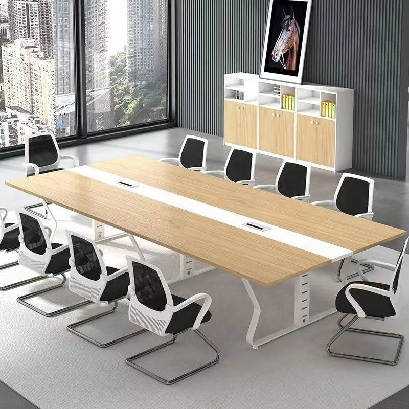 new design Melamine finish conference table for office meeting
