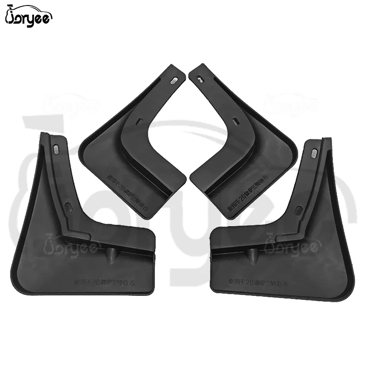Joryee Front Rear Wheel Plastic Protector Splash Shield Fender Mudguard Accessory For Hyundai Elantra 2021-2022 Car Spare Parts