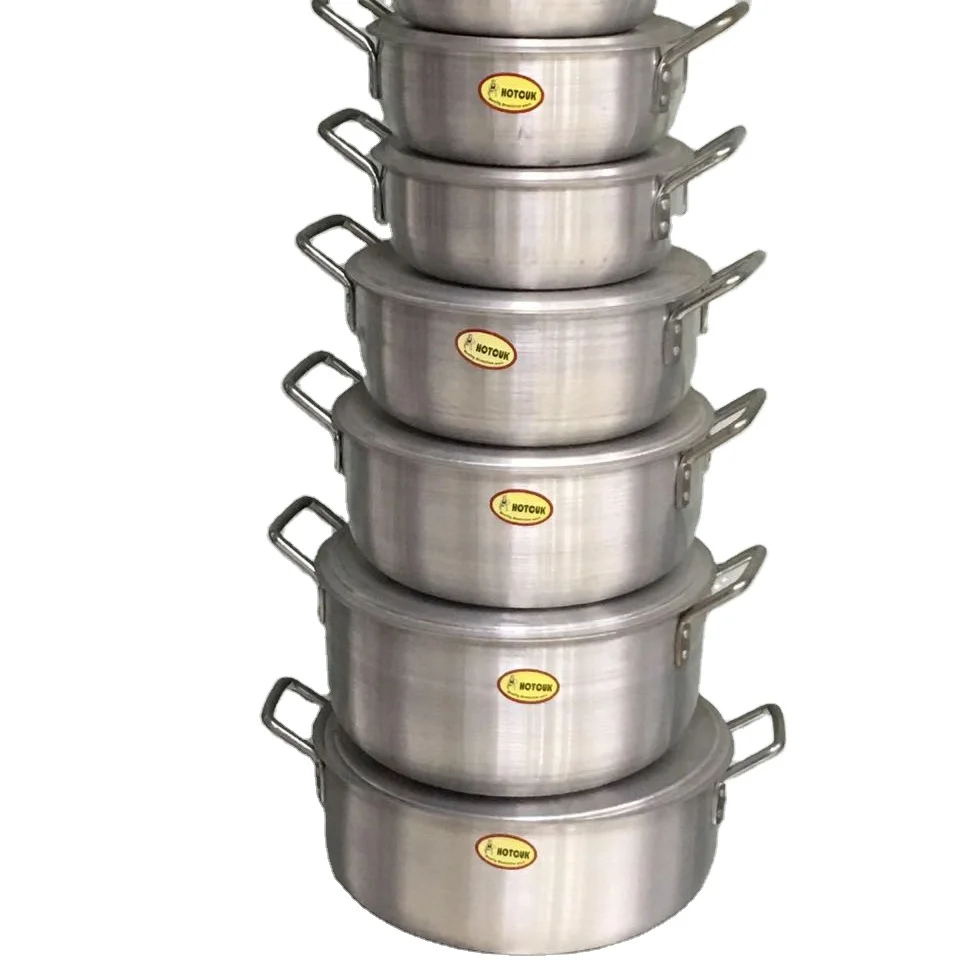 
Stainless Steel Pot Good Quality Ceramic Cooking Pots Handle Soup Hot Pot 