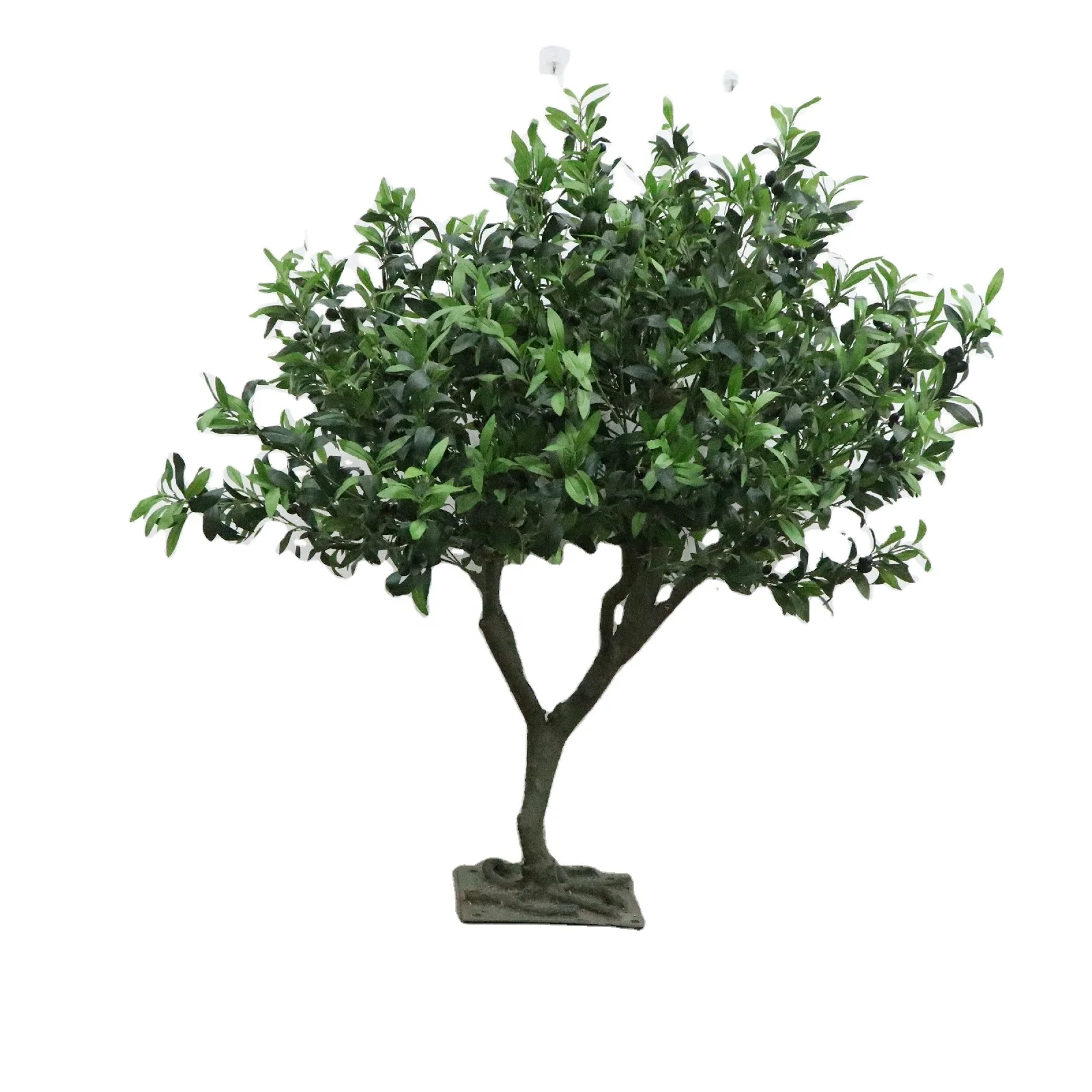 New Design Wholesale Artificial Olive Tree Faked Faux Olive Tree Plant for Home Office Shopping Mall Store Decoration
