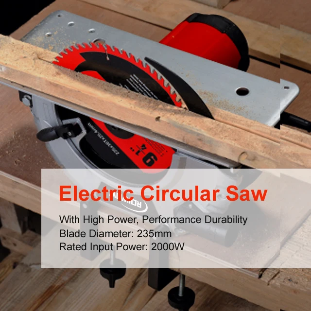 Professional Power Tools 1300W Corded Electric Circular Saw 7inch 185MM Wood Cutting Machine Portable Electric Miter Hand Saws