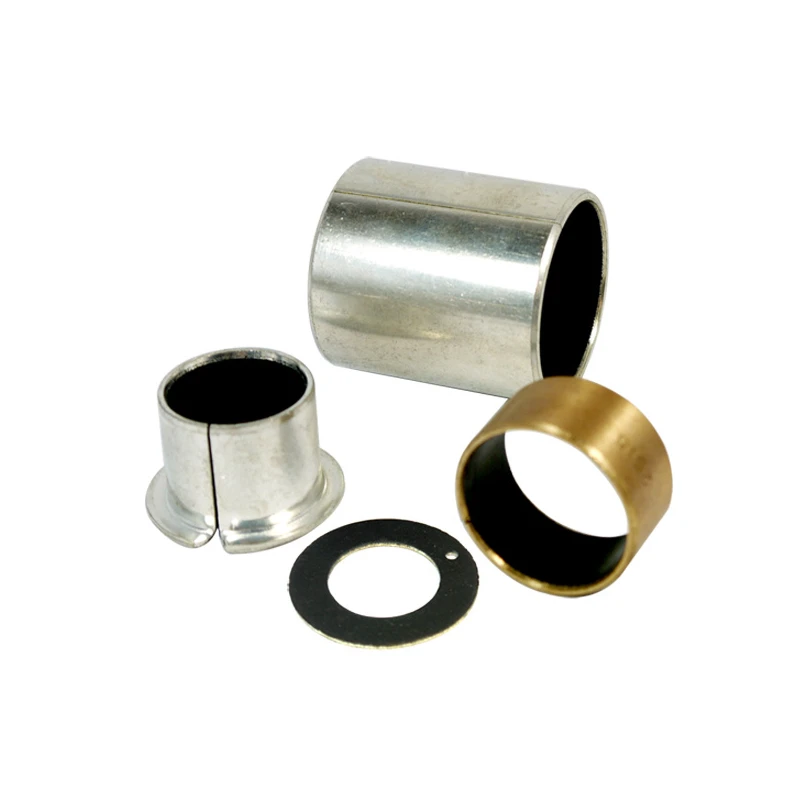 China Supplier A3 Steel Bushing /PTFE inside SF-1W lead free slide Bush/DU SF-1 bushing
