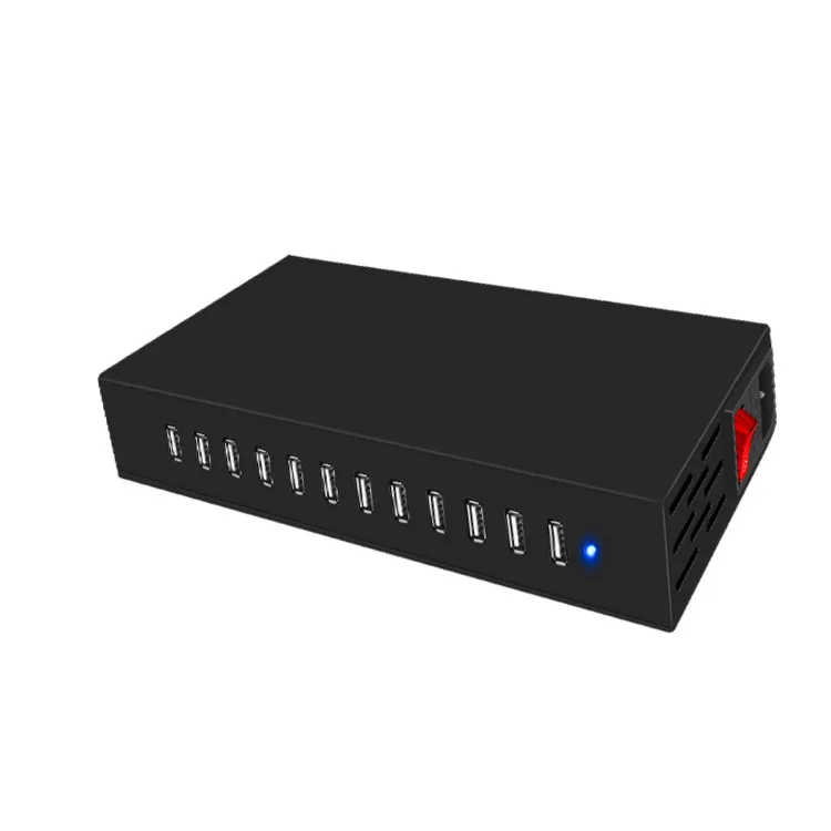 Usb-концентратор на 12 портов usb-концентратор для передачи данных с адаптером питания мобильных телефонов и