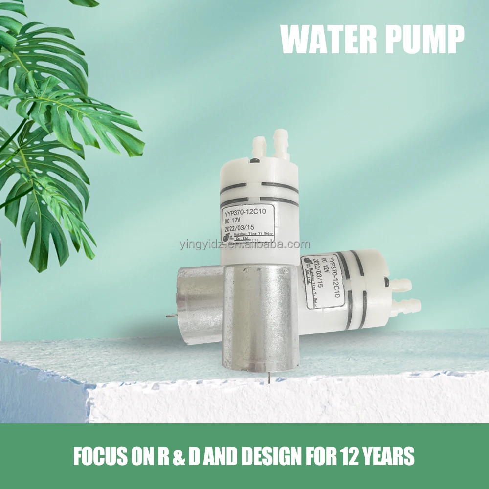 wholesale 370 6V Low pressure micro Intelligent electric large capacity Diaphragm pump Silent dc water pump