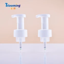cosmetic custom wholesale white PP pump foam,42/410 40/410 foam dispenser soap pump for bottle,dispenser mousse foam pump