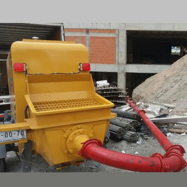 factory mini portable concrete pump with high quality diesel trailer concrete pump for construction