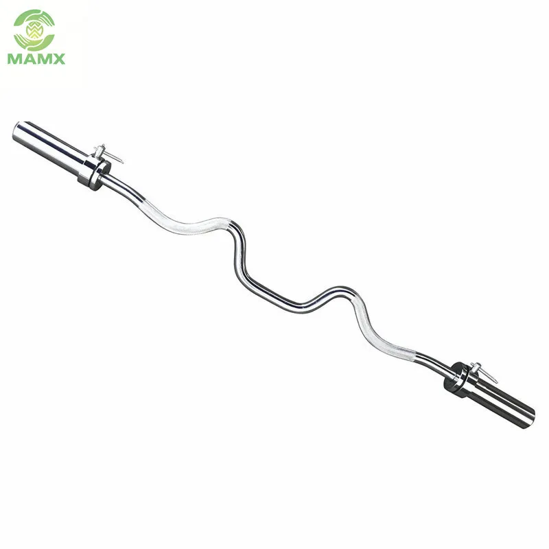 Top grade  barbell harden chrome barbell bar with needle bearing and copper sheathing