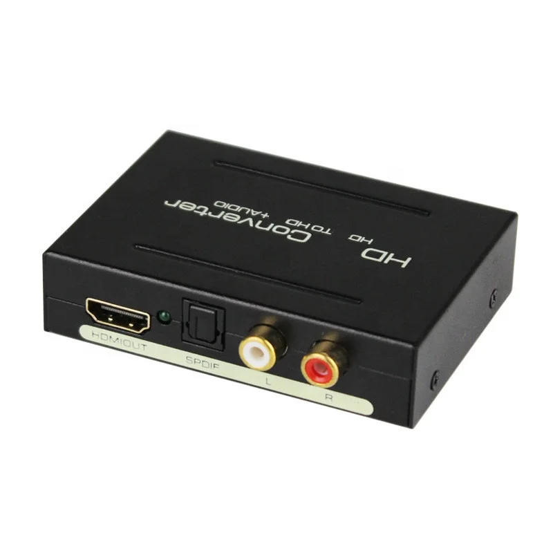 Cross-border direct supply of explosive hd audio splitter 4K audio splitter fiber 5.1 decoding  DTS