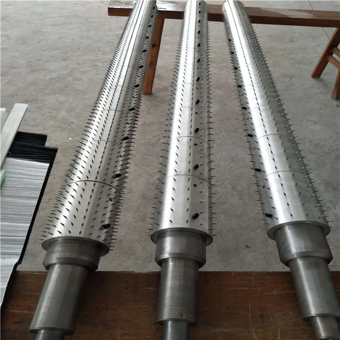 Popular Design Heating Perforation Roller manufacturers rotary pinned perforation roller