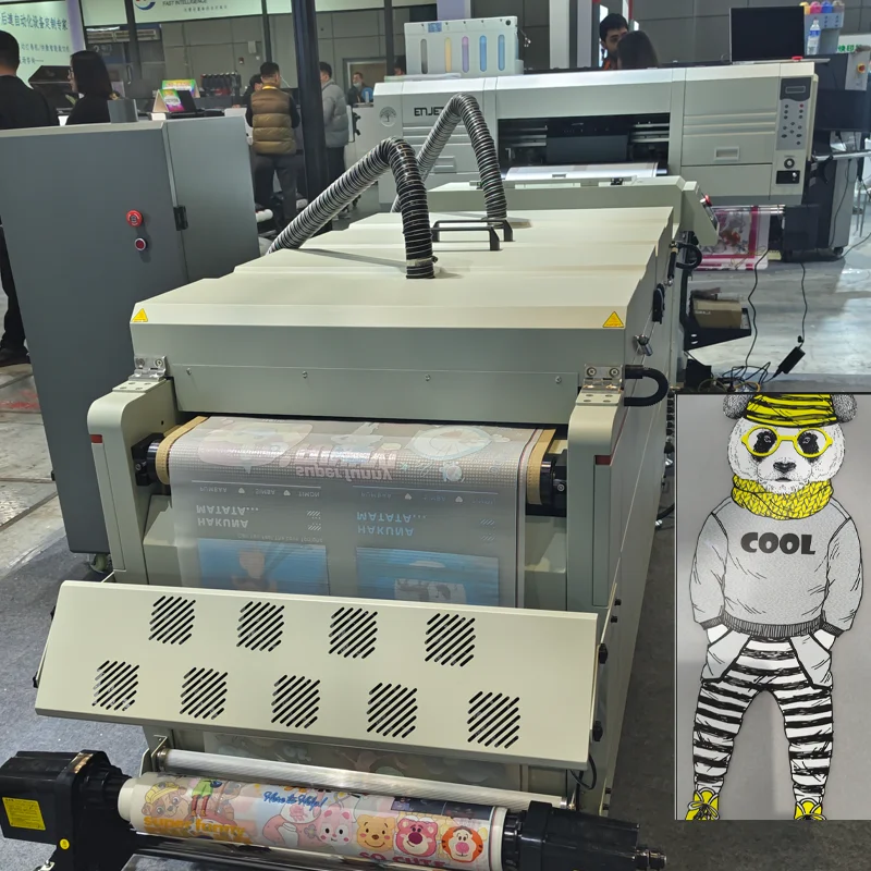 4 Head Dual I3200 print head XLF DTF printer impresora dtf inkjet t-shirt printing machine T604 DTF transfer printer factory
