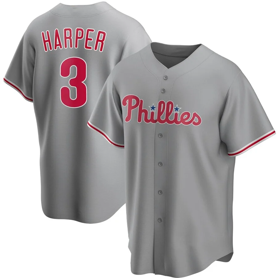 Wholesale Best Quality Custom Cheap Philadelphia Stitched Baseball Jerseys Phillie 3 Harper