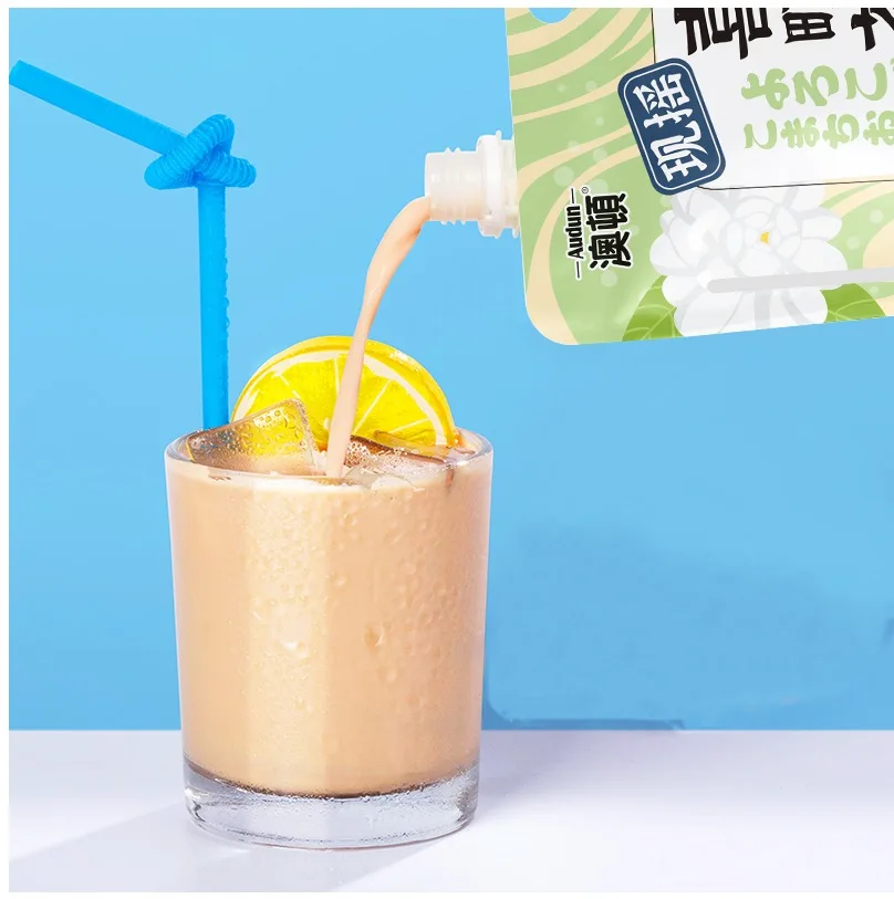 
Hot sale high quality Audun hand shake milk tea with various flavors 