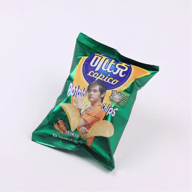 custom printed potato chip bags plastic bags heat seal