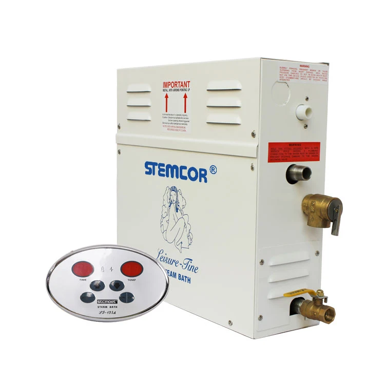 High Power 6KW 9KW 12KW Series Sauna Room Wet Steam Bath Electric Generator Machine