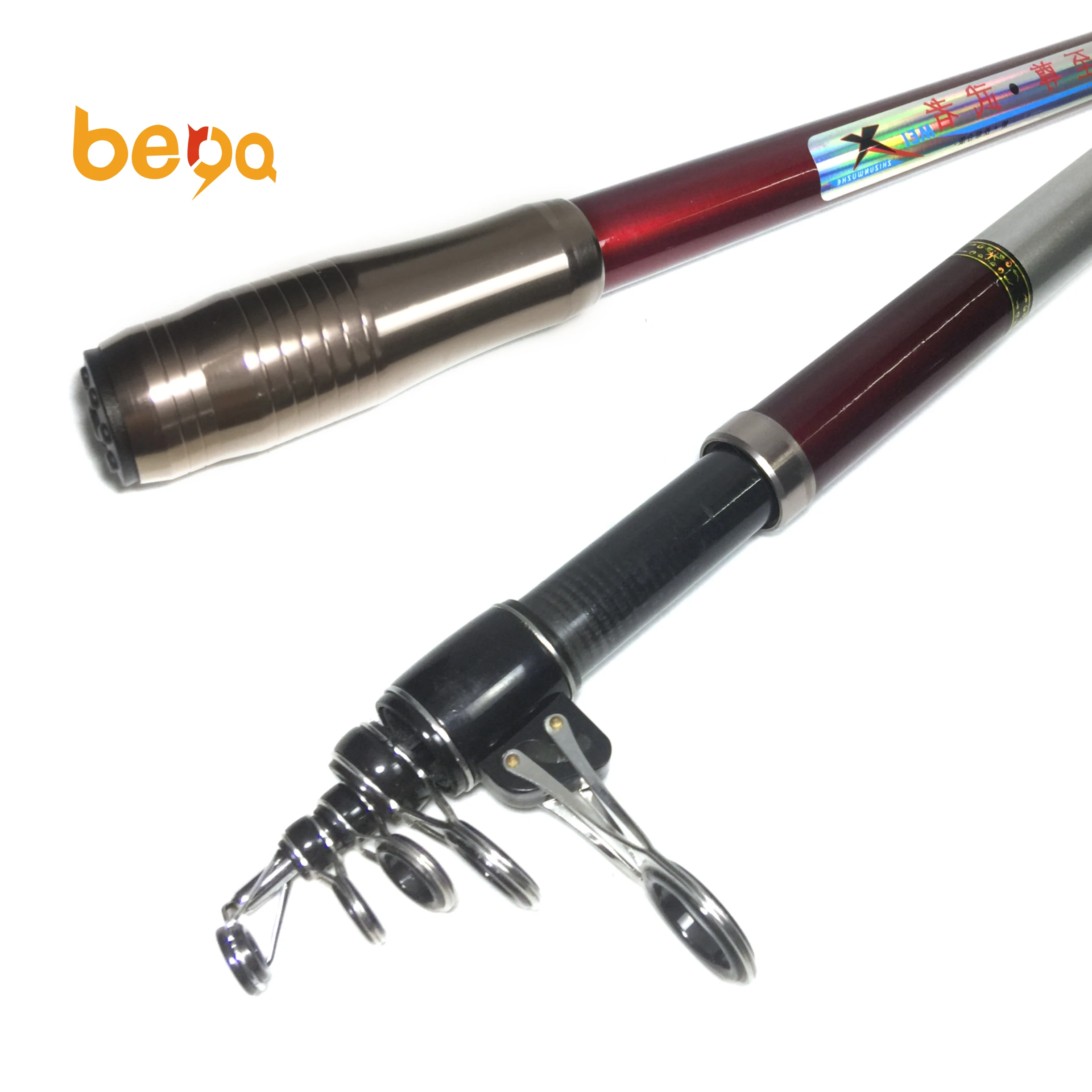 YUAN FUJI Accessories Telescopic Surf fishing rod 3.6m-4.5m Carbon Super Hard long throlling casting rod sea boat fishing rod