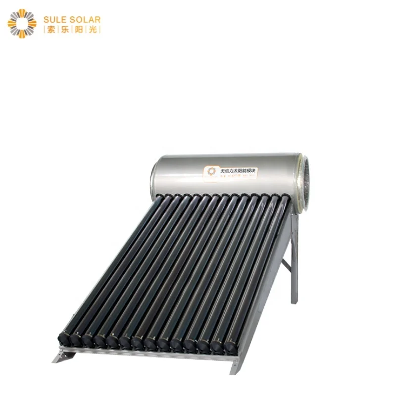 popular heat pipe evacuated tube stainless steel Solar water heaters