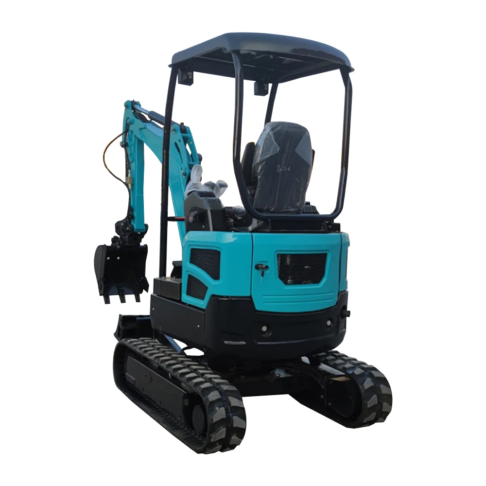 Euro 5 rubber tire mini excavator 0.8 1 1.2 Ton 1700kg Micro mini articulated loader For Sale