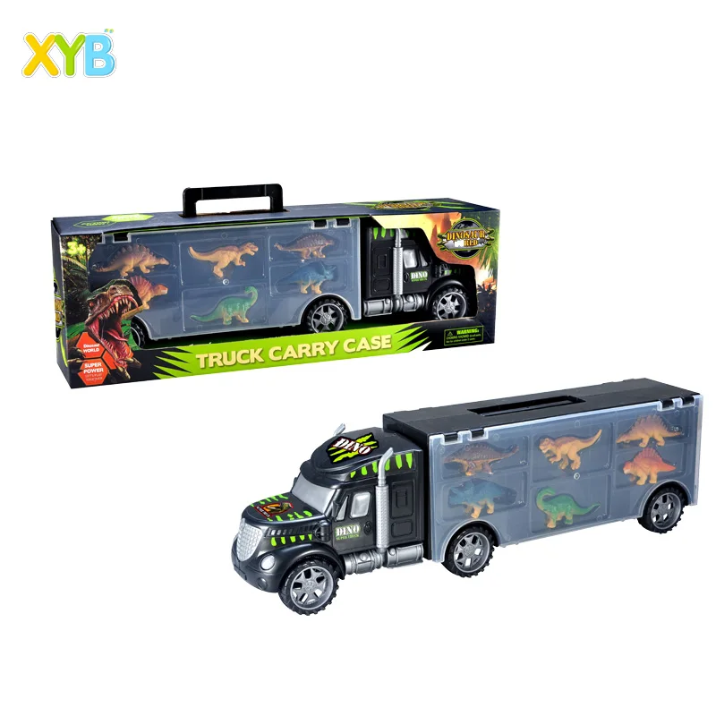 
Newest Kids Favorite Plastic Dinosaur Toy,Tool Pull Car Box Dinosaur Figurine Toys 