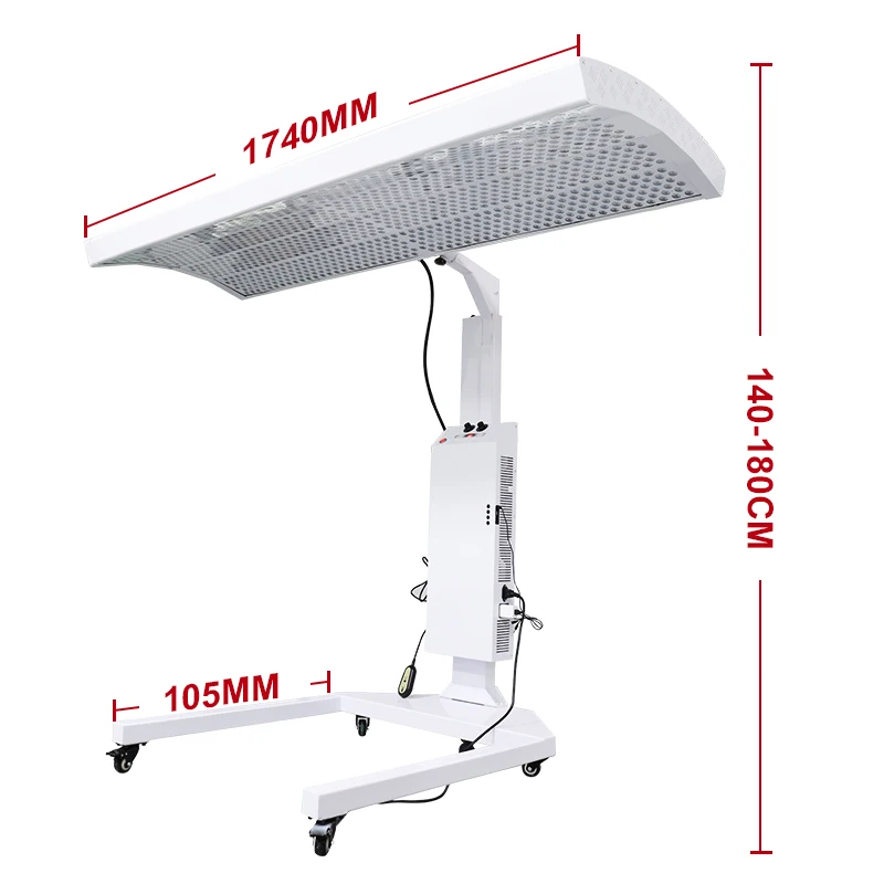 6000W High irradiance with brightness control 660 850nm Beauty Skin Care Device Red Near Infrared Light therapy capsule